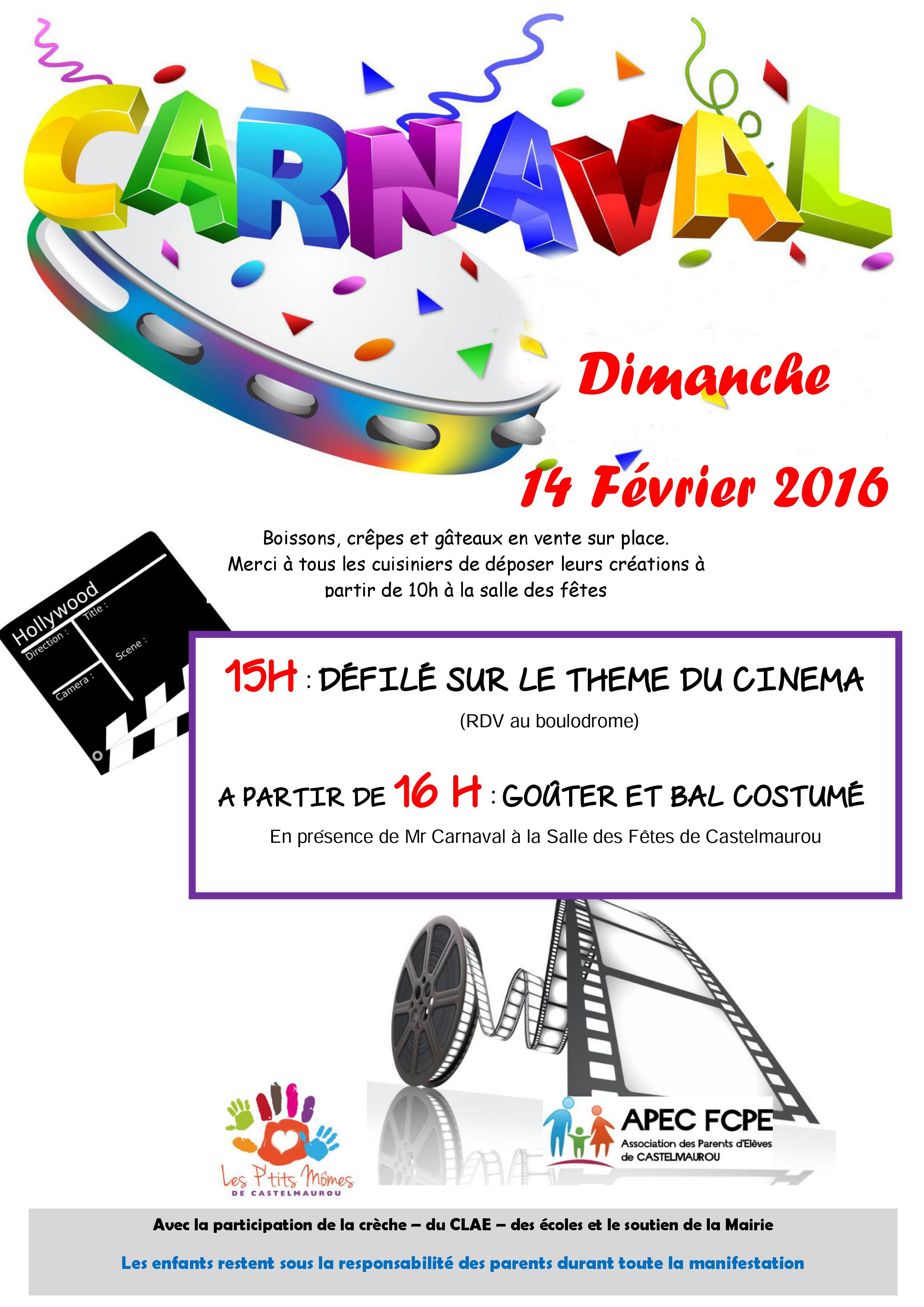 Carnaval – Association des Parents d'Elèves de Castelmaurou